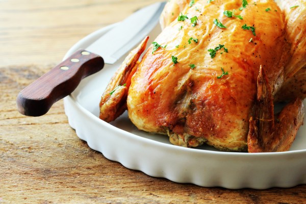 poulet au sel de thym citron