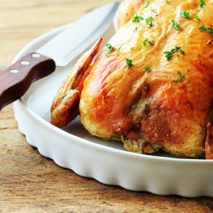 poulet au sel de thym citron