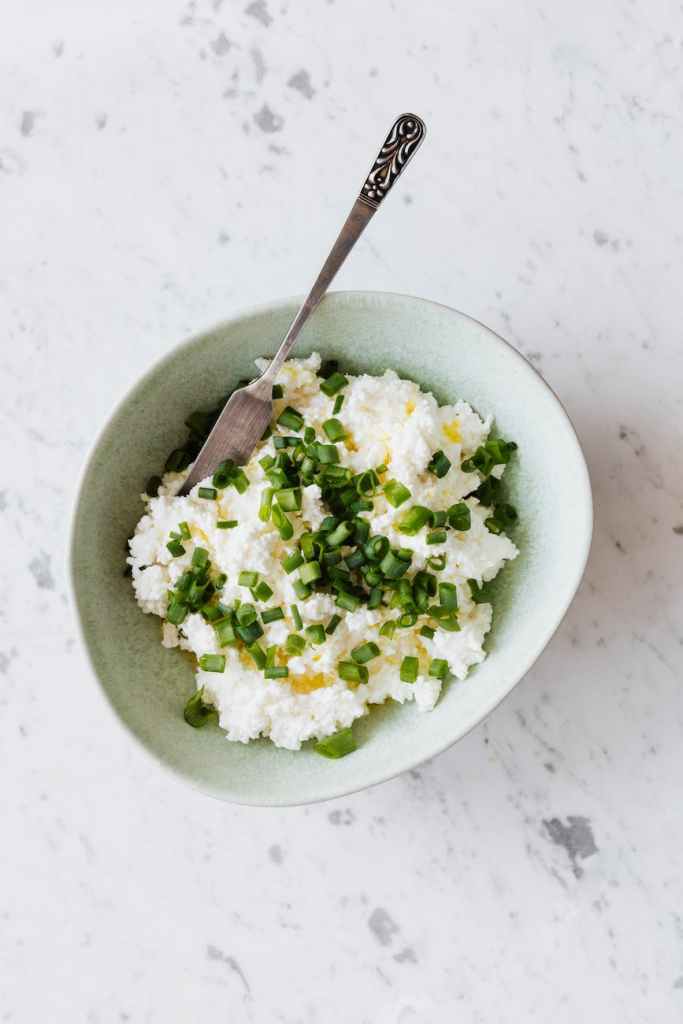 Recette Fromage frais ail menthe