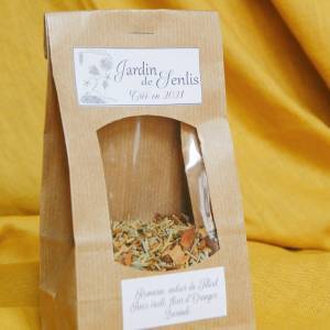 Tisane de Romarin, aubier du tilleul, fleur d'oranger, anis étoilé, lavande – Image 1