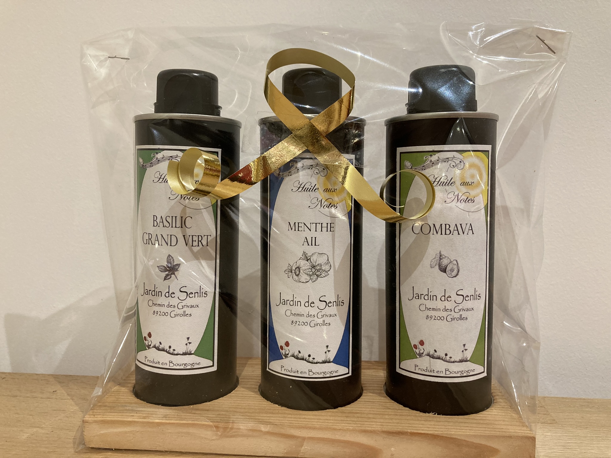Photo coffret 3 bouteilles