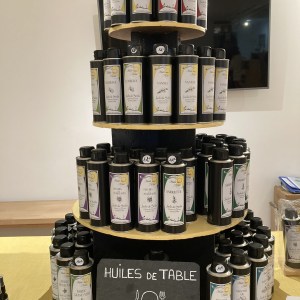 Présentoir Huiles